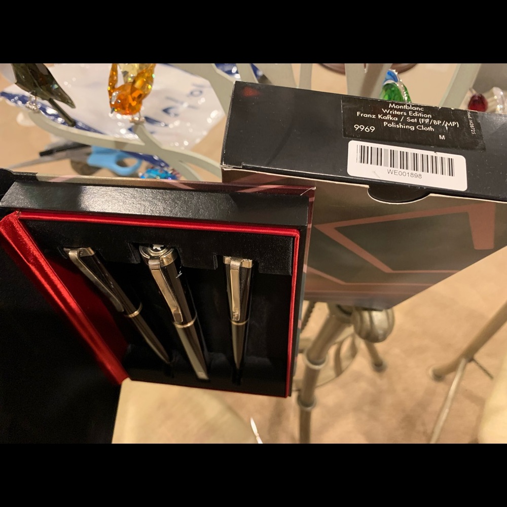 Fran’s Kafka Pen,Pencil and Ball Point set by Mont Blanc.